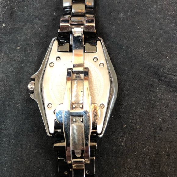 Judith Ripka Ceramic and Stainless Steel Diamonique Bracelet Watch - Picture 5 of 5